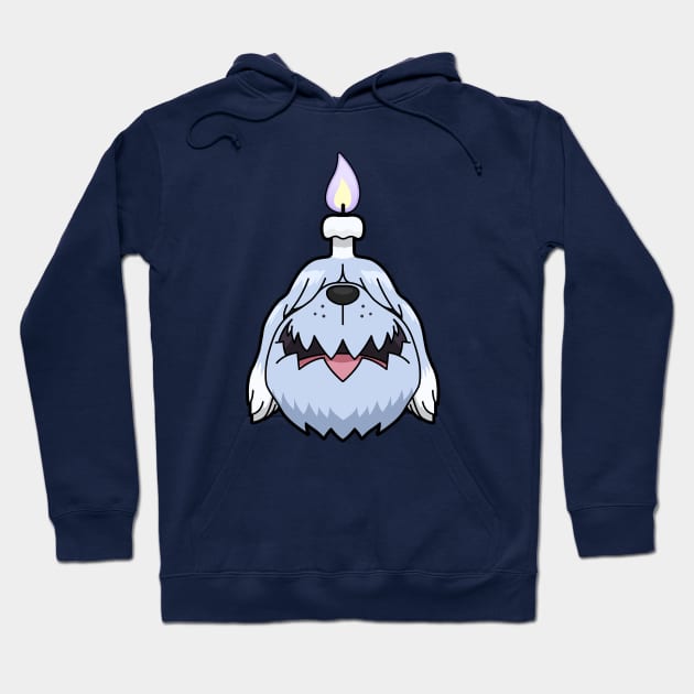 Greavard Ghost Dog Hoodie by curiousQ